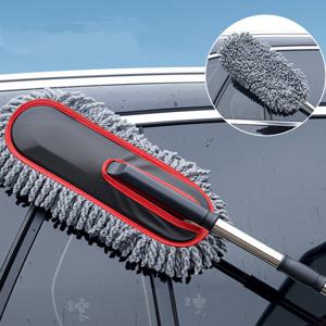 1+1+1 극세사 차량용 먼지떨이개 먼지 브러쉬 세차솔 1+1+1 행사 중