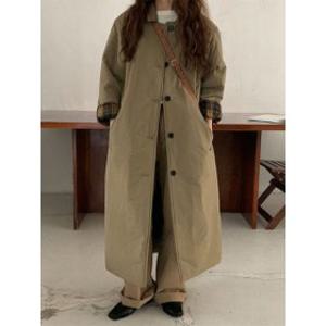 캐주얼 롱 루즈핏 누빔 겨울 로맨틱윈터코트