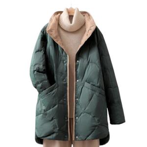 봄 가을 여자 오리털 경량 패딩 코트 점퍼 여성 퀄팅 자켓 간절기 환절기