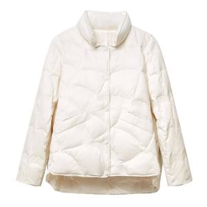 봄 여성 오리털 경량 패딩 환절기 여자 숏패딩 간절기 가을 바람막이 점퍼