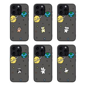 아이폰 맥세이프 우주먼지 디자인 범퍼 케이스 아이폰17 에어 16 e 프로 맥스 15 14 13 미니 플러스 SE