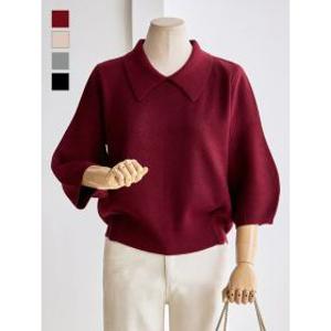 카라 벌룬7부 니트 T2510KN656C_P406780116