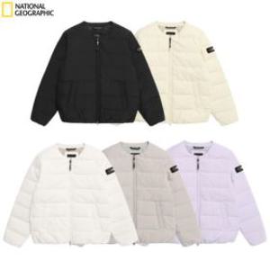 내셔널지오그래픽 여성 경량 패딩 헤론 U넥 경량 다운 점퍼 자켓