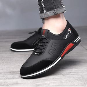 남성 골프 운동화 캐주얼 핸드메드 키높이 가죽 로퍼 남자 신발