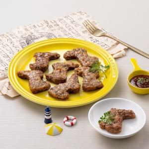 한반도 떡갈비 1kg /슈퍼푸드 햄프씨드 넣은 KOREA 모양 떡갈비