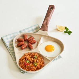 클레버팟 세라믹 인덕션 3구 에그팬