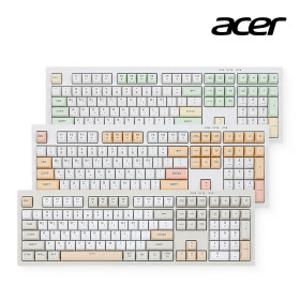 에이서 OKW244 저소음 유선 키보드 LED 풀배열 멤브레인