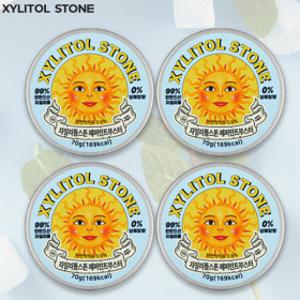 (현대홈쇼핑)자일리톨스톤 4개 set  자일리톨 사탕 캔디 페퍼민트부스터 4개 묶음 세트