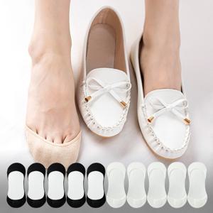 푹신푹신 앞꿈치 패드 덧신 10켤레 세트 여성 구두용 페이크 삭스 여름 양말