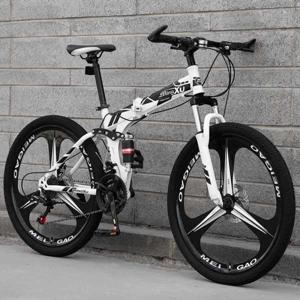 산악 자전거 접이식 오프로드 21단 출퇴근 입문용 성인용 3만원 상당 사은품 증정(자물쇠 펌프 소형백 등)