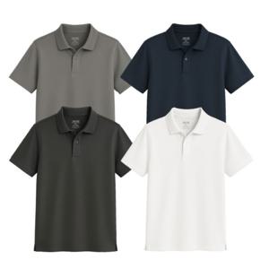 1+1 여름 쿨 남녀공용 기능성 카라티  남자  PK 반팔 남성 티셔츠 골프 헬스 여자 운동 냉감 쿨티 빅사이즈