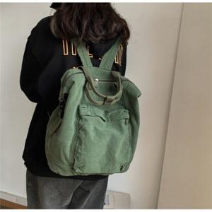 가을 신상 세일/가벼운 대학생 등산용 빈티지 캔버스 백팩
