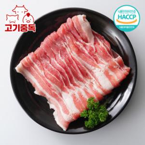 (신선집중) 고기중독 신선 냉동 3초 대패삼겹살 2kg (500gX4팩)