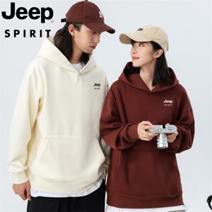 JEEP SPIRIT 지프 박시 기모 도톰 캐시미어 후드 맨투맨