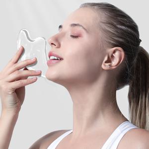 1+1+1 얼굴 리프팅 투명 괄사 마사지기 림프순환 바디케어 1+1+1행사 중