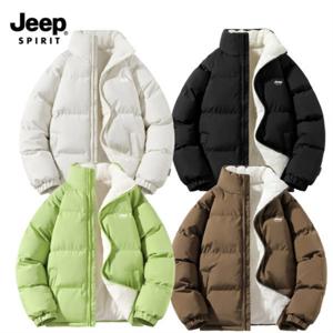 지프 JEEP SPIRIT 남녀공용 안감 후리스 패딩점퍼 플리스점퍼 뽀글이 패딩 스탠드카라 JP8801