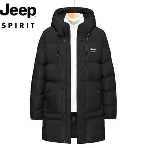 지프 JEEP SPIRIT 남녀공용 아웃도어 롱패딩M-8XL JP0108