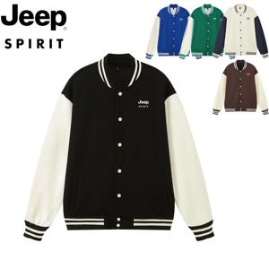 지프 JEEP SPIRIT 야구 점퍼 남여 공용 패션 캐주얼 스포츠룩 아웃터