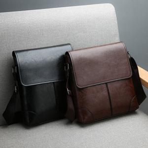 직장인 남자 가죽가방 숄더백 크로스백 끈길이조절가능 학생 서류 가방 ODM-CROSSBAG11