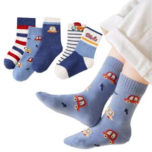 자동차 아동 양말 5족세트