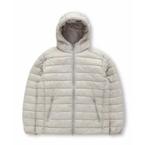 스파오패딩 얇은패딩 공용 후드 경량패딩 데일리 그레이