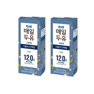 매일두유 고단백 190ml x 48팩 단백질 음료 보충제
