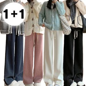 1+1 기모안감 코듀로이 밴딩 팬츠 골덴 바지 (6color)