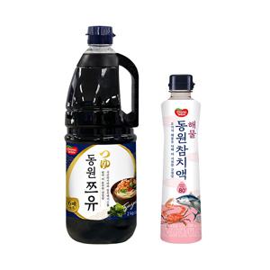 동원 쯔유 2kg 1개 동원 해물참치액 500g 1개