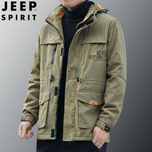 지프스피릿 남성 겨울 야상점퍼 낚시 캠핑 아웃도어 점퍼 JC6632