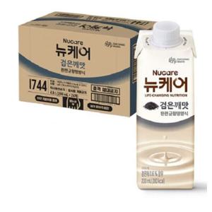 뉴케어 검은깨맛 200ml x 24팩 완전균형 환자영양식 식사
