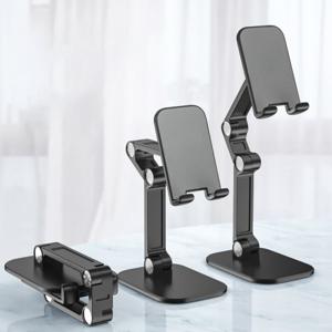 핸드폰 거치대 탁상용 높이조절 각도조절 휴대용 접이식 휴대폰거치대 ODM-PHONEHD4