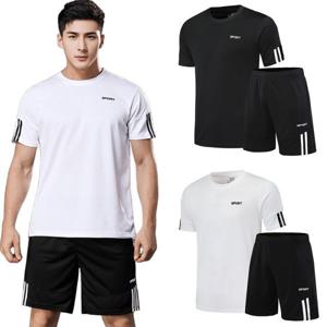 남자 트레이닝복 상하세트 남성 반팔 반바지 운동복 러닝 런닝 헬스복 런닝복 러닝복 츄리닝 팬츠 쇼츠MY29