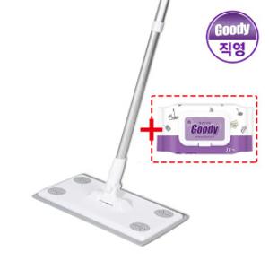 (30매 1팩 청소포 증정) 구띠 밀대 마대 걸레 청소 막대걸레 + 30매 청소포 1팩 증정