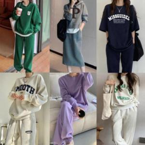 823봄신상품 여성트레이닝복  여름상품 기모겨울 수면잠옷 홈웨어 여자츄리닝 긴바지상하세트 (새로본)