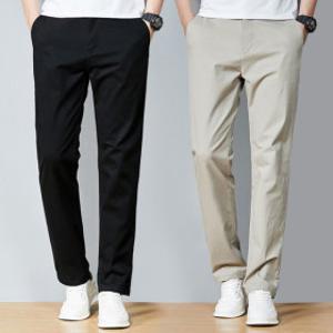 남성 편한 스판 면바지 치노팬츠 깔끔한 바지 PT807