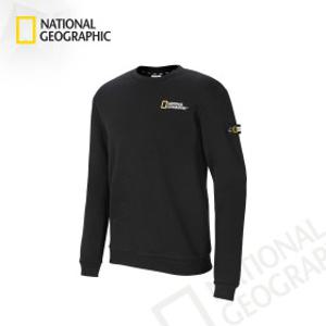 내셔널지오그래픽 와펜 백로고 맨투맨 남녀공용