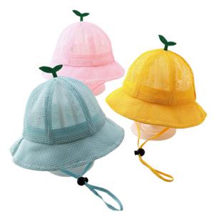 1+1 봄 여름 메쉬 어린이 벙거지 모자 아동 나들이 키즈 유아 새싹 유치원 어린이집 단체 선물
