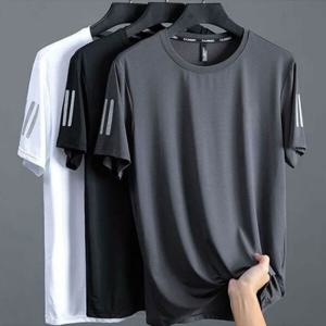 기능성 아이스 라운드 반팔티 남성 헬스 운동 스포츠 쿨 메쉬티 여름 얼음 티셔츠  1+1 무료배송 이벤트