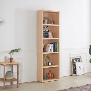 오픈형 슬림 틈새 5단 600 책장 거실 서재 미니 낮은 진열장 인테리어 와이드 수납 책꽂이
