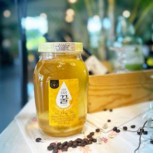 효도선물 국내산 사양벌꿀 2.4kg 2병 탄소동위원소비 22.5% 초과 꿀 1+1 증정행사