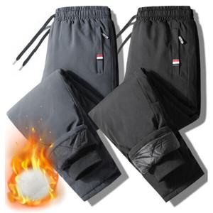 남성 2중발목 방한 방풍 보온 안감 패딩 바지 팬츠 아웃도어 런닝 낚시 등산 조거 작업복 (2장이상추가할인)