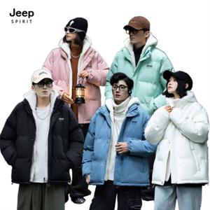 지프스피릿 남녀공용 테라클라우드 데일리 패딩 자켓 QZ9009