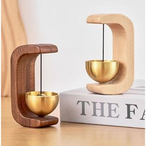 모던 트렌디 스윙 우드 인테리어 자석 현관 풍경 도어벨 베이직 심플 울림 소리 문종 (2개이상추가할인)