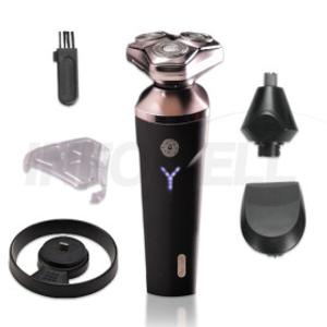 독일 몬타 3헤드 방수면도기 무선 전동 전기 3중날 바리깡 코털 제거 3in1 멀티 헤드 방수 면도기  1세트