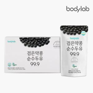 검은약콩 순수두유 99.9 20포 x 1박스 185ml (총 20포) / 국산콩100%/무가당두유