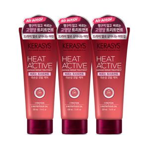 케라시스 히트액티브 극손상 트리트먼트 220ml 3개 / 열손상 보호