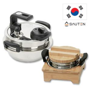 1-2인용 미니압력솥 소댕 5분 압력밥솥 스텐 통3중 인덕션 가스 누룽지