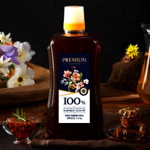 다정이네 천연 벌꿀 2.4KG 야생화꿀 잡화꿀 특대형 베트남 토종꿀 1개 (올해 채집된 청정지역 햇꿀입니다)