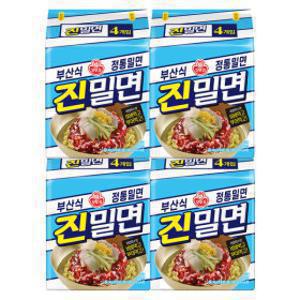 (HOT신제품)오뚜기 진밀면 멀티팩(4개입x4팩) (총16개입)
