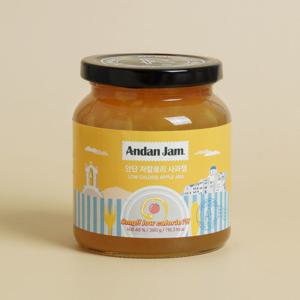 안단 저칼로리 사과잼 380g 신선한 국내산 부사 100%